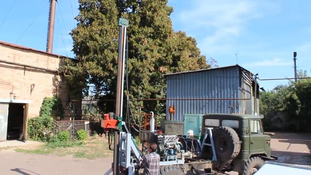 Буровая установка ГАЗ 66 смотреть онлайн