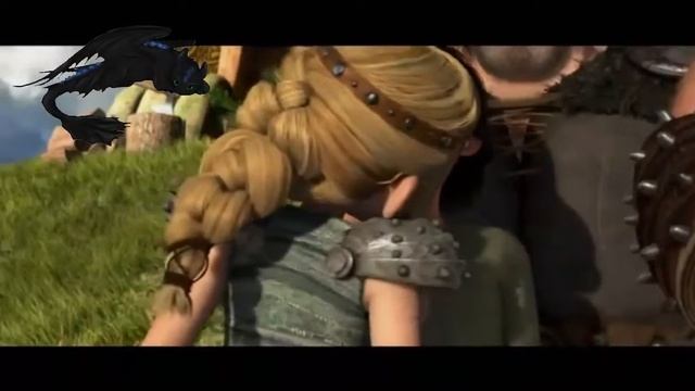 Астрид и Иккинг Танцы под луной смотреть онлайн