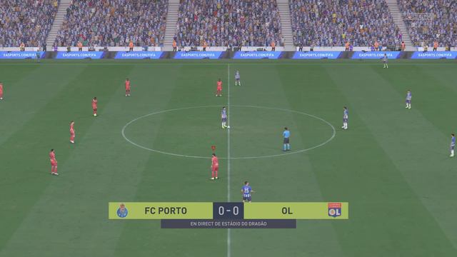 FC PORTO Vs OLYMPIIQUE LYONNAIS FIFA 22 PS5 Europa League Realistic Gameplay & Prediction 10/03/202