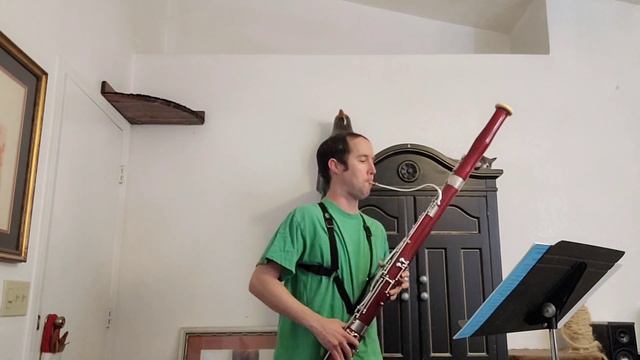 Giovania-Baptiste Gambaro Bassoon Etude No. 8 смотреть онлайн