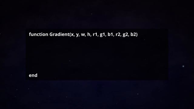 Gradients in lua смотреть онлайн
