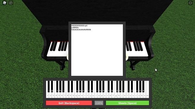 How to play Fallen Down on a Roblox Piano [Sheet in Desc] смотреть онлайн