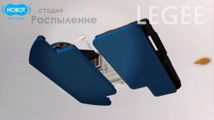 Робот пылесос мойщик полов HOBOT 668 LEGEE