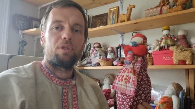 Кукла Перевертыш. Символ переходного процесса в жизни. Народное ремесло. смотреть онлайн