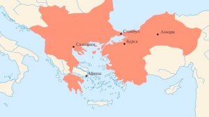 История Османской империи на карте