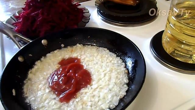 Тушеная свекла. Braised Beets.