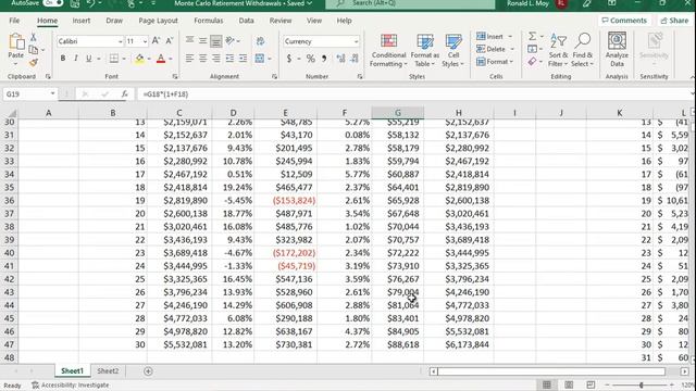 Monte Carlo Simulation Retirement Withdrawals смотреть онлайн
