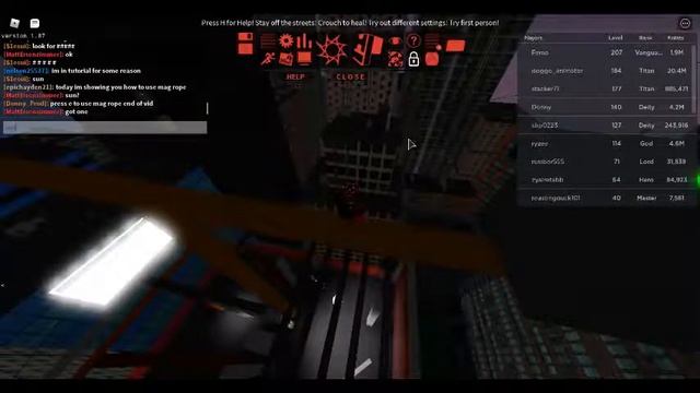 how to use mag rope in ROBLOX parkour смотреть онлайн