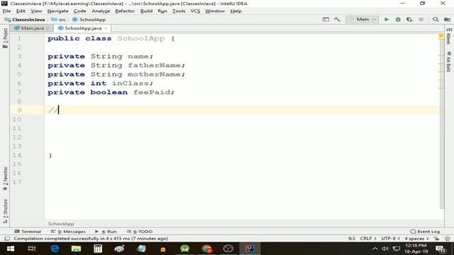 Classes and Constructor in Java explained in hindi with example. Part 13 смотреть онлайн
