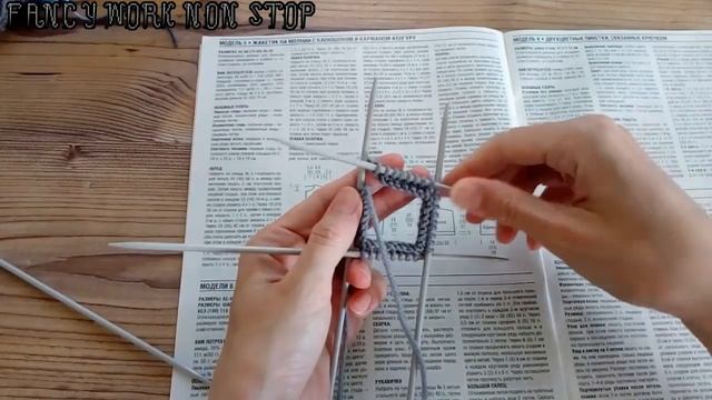 Вязание спицами. Вязанные рукавички для детей до года. Часть 1 смотреть онлайн