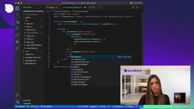 How to set up a React UIKit for in-app chat | Chat UIKit | React chat app смотреть онлайн