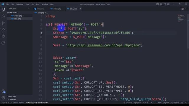 send bulk sms using api and php bangla смотреть онлайн