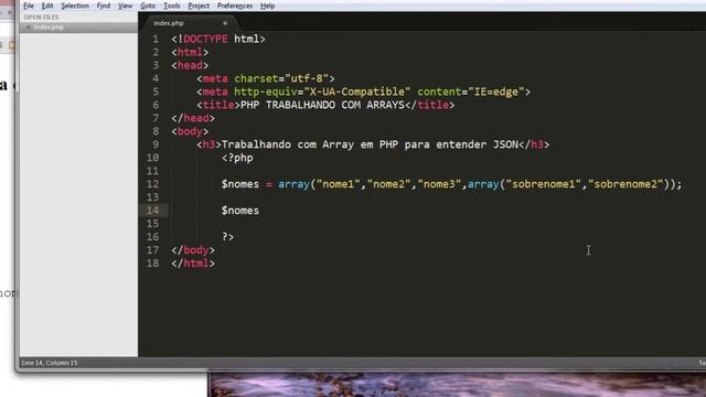 Curso Gráficos com Google Chart - Criando JSON em PHP - Aula 03 смотреть онлайн