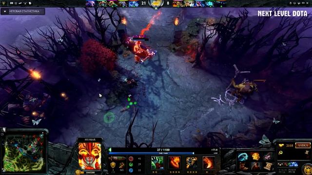 Arteezy PRO Huskar + Oracle - Ranked Gameplay | Dota 2 MMR смотреть онлайн