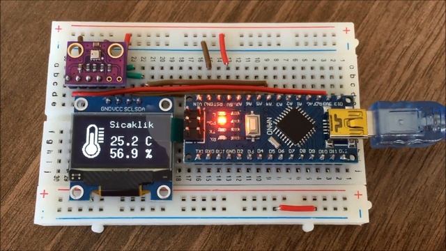 Arduino ile Hava İstasyonu. BMP280 смотреть онлайн