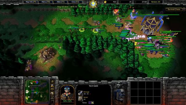 Survival Chaos | Warcraft 3 | NEW GNOME RACE смотреть онлайн