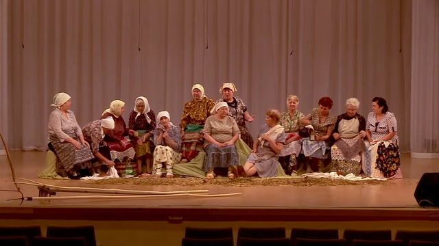 Фольклорная картинка "В тылу" (Сарапульский район, Удмуртская республика) смотреть онлайн