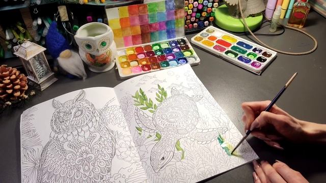 Хобби-VLOG:#17/начинаю новую раскраску смотреть онлайн