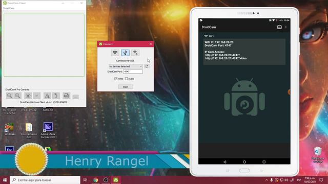 Como usar nuestro celular como webcam con DroidCam para Zoom смотреть онлайн