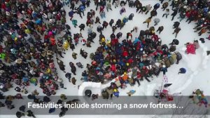 Russians participate in Maslenitsa tradition