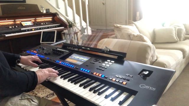 Begin The Beguine-Richie Mitnick at the Yamaha Genos 5/8/20 смотреть онлайн