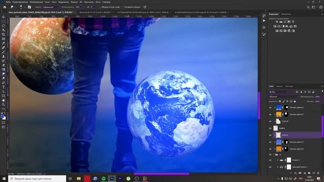 Adobe Photoshop speedart. Обработка фотографии в стиле фэнтези. смотреть онлайн