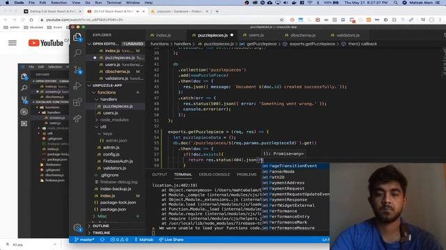 Puzzle Piece 6 - Add and Get User Profile Details - React.js / Javascript Dev смотреть онлайн