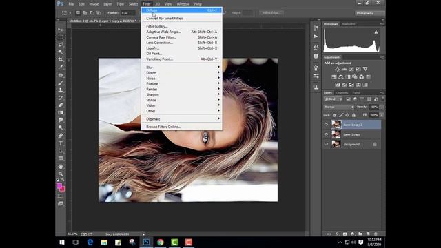 How To Oil Painting Effect -Without Oil Filter- Photoshop Tutorial - 2020