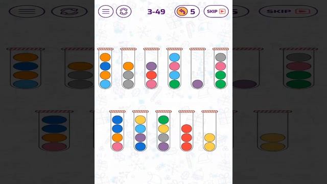 Bubble Sort Color Puzzle Game HERO PACK 3-46 to 3-50 Walkthrough Solution смотреть онлайн