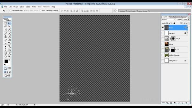 Temel Photoshop Grafik Dersleri 8. Bölüm - Katmanlar Paleti смотреть онлайн
