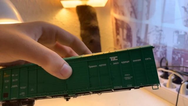 Обзор Крытого вагона от R-Land номер модели 11-280