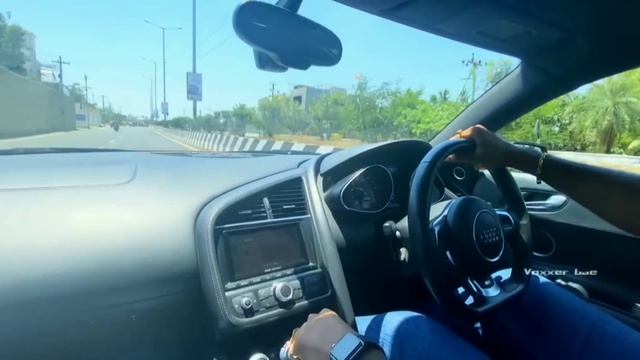 Audi R8 V10 With Custom Loud Exhaust Review In Tamil ? | BOOM CARS ? смотреть онлайн