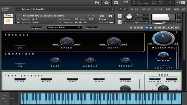 LIBRERIA YAMAHA ELECTRIC GRAND PIANO KONTAKT 6 ( 2 GB ) смотреть онлайн