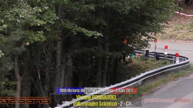 Volkswagen Scirocco - Viviane BONNARDEL - HILL CLIMB - 2017 - Turckheim-Trois Epis смотреть онлайн