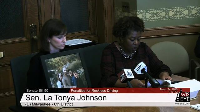 Senator Johnson's advocacy for better reckless driving laws. смотреть онлайн