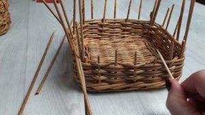 ПЛЕТЕНИЕ ⚡ УРОК №4: плетем первую корзиночку! Правильное плетение дна, подъем стенок / Садовый гид