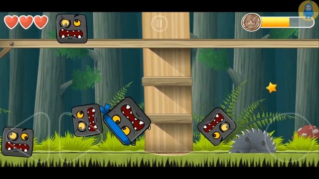 Red Ball 4 - Boss 2 Vs All Boss 1 in Deep Forest | Red Ball 4 Gameplay смотреть онлайн