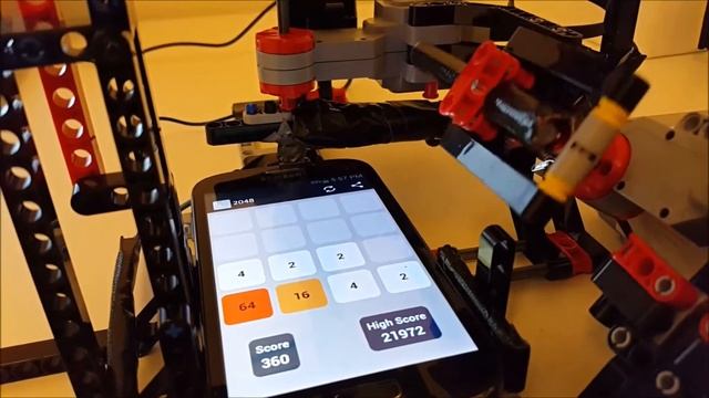 2048 Stormer: robot solving the game with lego mindstorms and Java смотреть онлайн