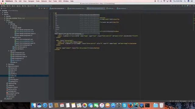 Build blog with Angular 2 Loopback MongoDb Part 5 Form Edit blog post смотреть онлайн