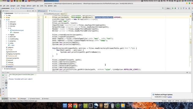 Урок Java 170: Классы Path и Files введенные в Java 7 смотреть онлайн