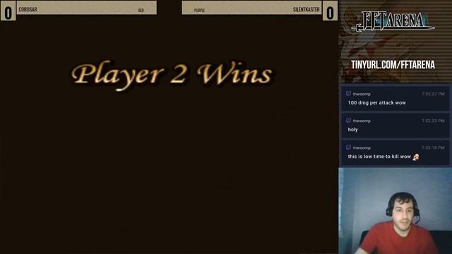 FFT Arena AI Tournament Season 6 Round 3 Match #36 - Corosar vs silentkaster смотреть онлайн