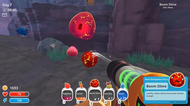 UNLOCKING THE FIRST SLIME GATE! BOOM SLIMES! Slime Rancher Gameplay E3 смотреть онлайн