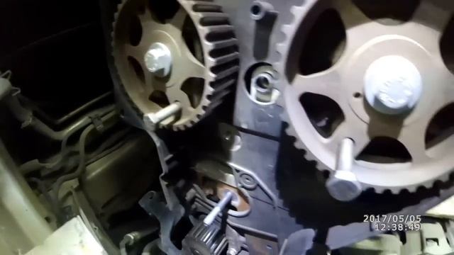 Замена ремня ГРМ на Пежо 307 с двигателем 1.6i 16v смотреть онлайн