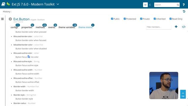 Ext.Button | UI Configuration смотреть онлайн