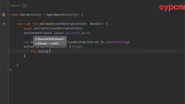 Android Studio - (Kotlin) WebView Dialog смотреть онлайн