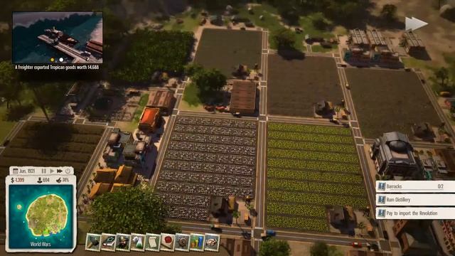 Hardest Possible Settings - Tropico 5: Gameplay Sandbox Part 2 - World War Era смотреть онлайн