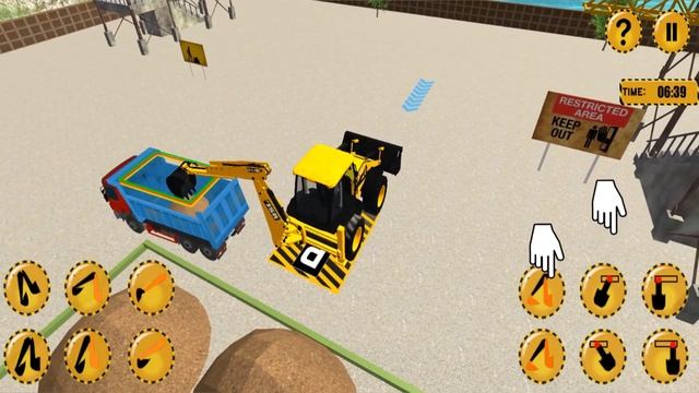 JCB Long Highway Construction Simulator - City Road Construction 2023 - Android Gameplay смотреть онлайн