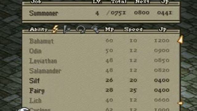 oldiesrising.com - PS1 - Final Fantasy Tactics - Vidéo Test 2/2 Menus et jobs смотреть онлайн