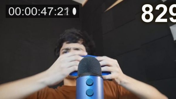 ASMR 2000 TRIGGERS IN 1:09 - WORLD RECORD