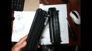 Как заправить картридж Canon 703 (1010)